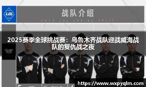 2025赛季全球挑战赛：乌鲁木齐战队迎战威海战队的复仇战之夜